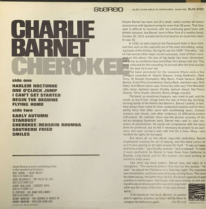 Charlie Barnet : Cherokee (LP, Album)