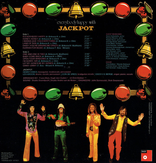 Jackpot : Everybody Happy With Jackpot (LP, Album)