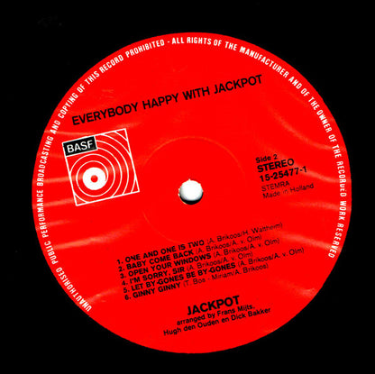 Jackpot : Everybody Happy With Jackpot (LP, Album)