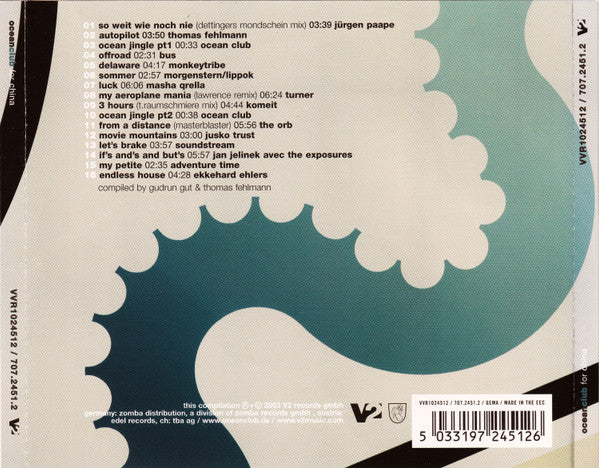 Various : Oceanclub For China (CD, Comp)