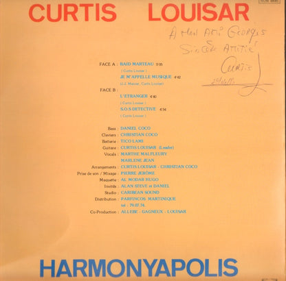 Curtis Louisar : Harmonyapolis (12", Maxi)