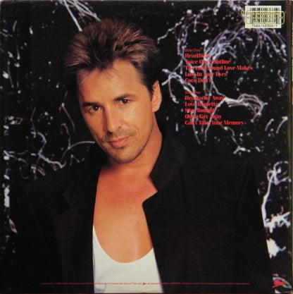 Don Johnson : Heartbeat (LP, Album, Pit)