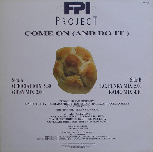 FPI Project : Come On (And Do It) (12")