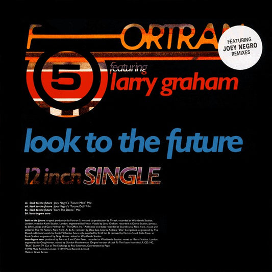 Fortran 5 Featuring Larry Graham : Look To The Future (12", Single)