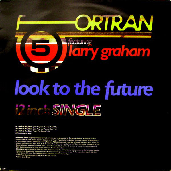 Fortran 5 Featuring Larry Graham : Look To The Future (12", Single)