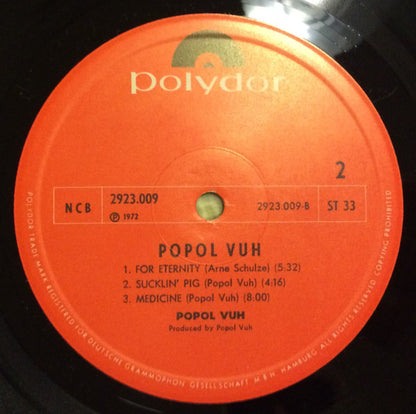 Popol Vuh (2) : Popol Vuh (LP, Album)