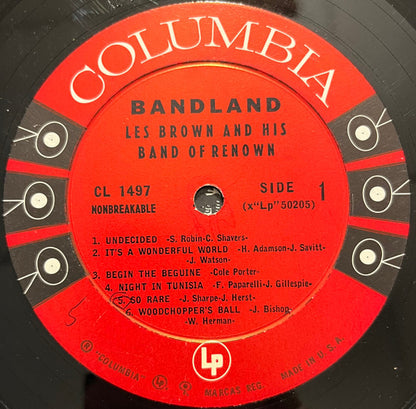 Les Brown And His Band Of Renown : Bandland (Great Songs Of Great Bands) (LP, Album, Mono)