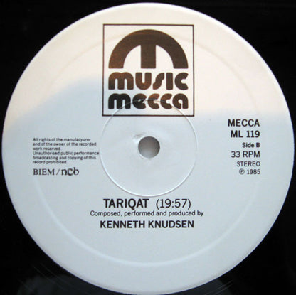 Kenneth Knudsen : Knudsen Variations/Tariqat - Music For The New Danish Dance Theatre (LP)