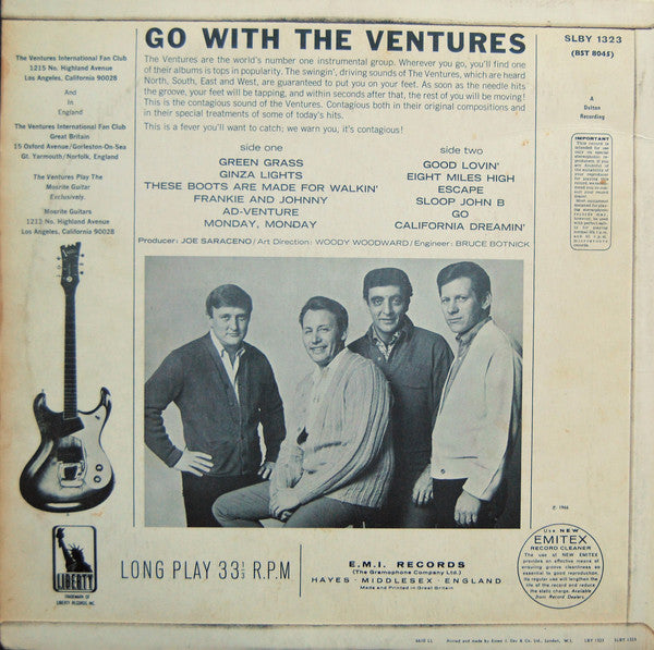 The Ventures : Go With The Ventures (LP)