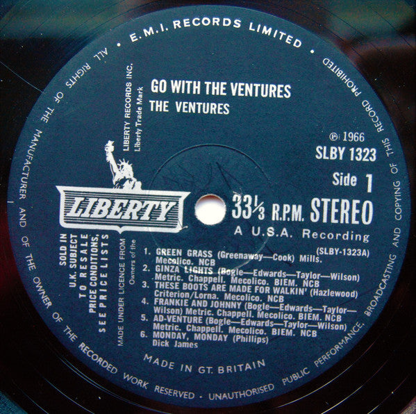 The Ventures : Go With The Ventures (LP)