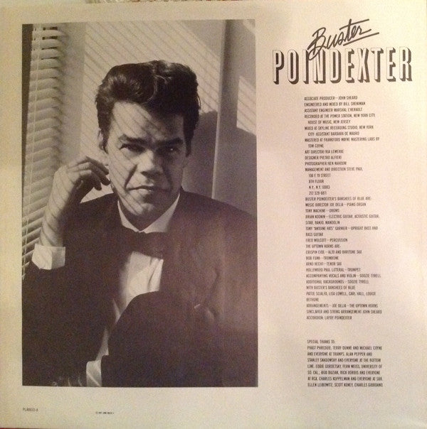 Buster Poindexter : Buster Poindexter (LP, Album)