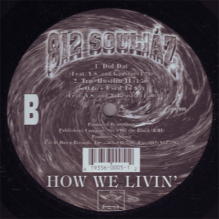 812 Souljaz : How We Livin' (12", Smplr)