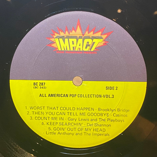 Various : The All American Pop Collection Volume 3 (LP, Comp)