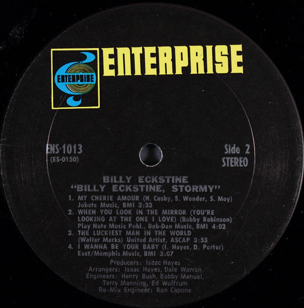 Billy Eckstine : Stormy (LP, Album, Pit)