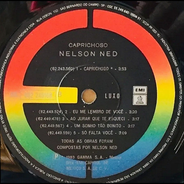 Nelson Ned : Caprichoso (LP, Album)