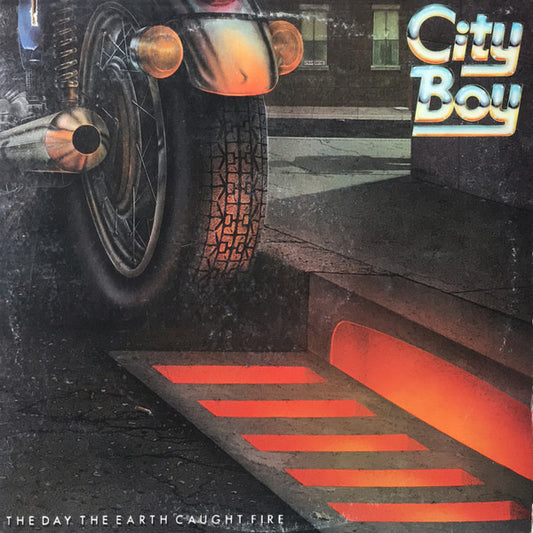 City Boy : The Day The Earth Caught Fire (LP, Album, Ric)