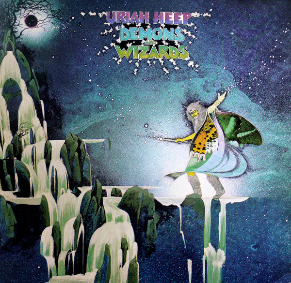 Uriah Heep : Demons And Wizards (LP, Album, RE, Gat)