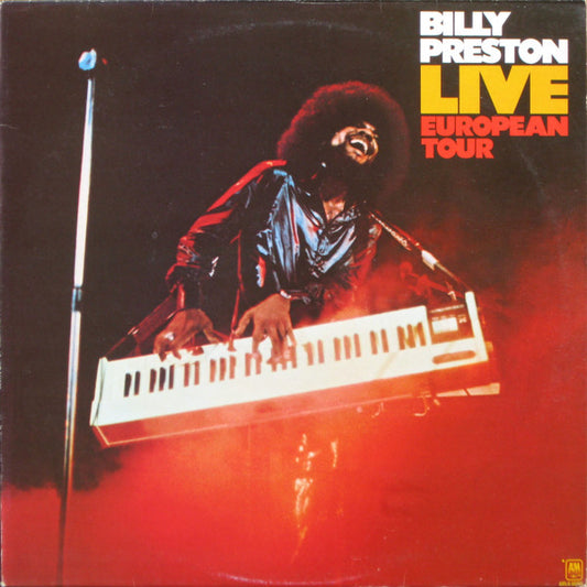 Billy Preston : Live European Tour (LP, Album)