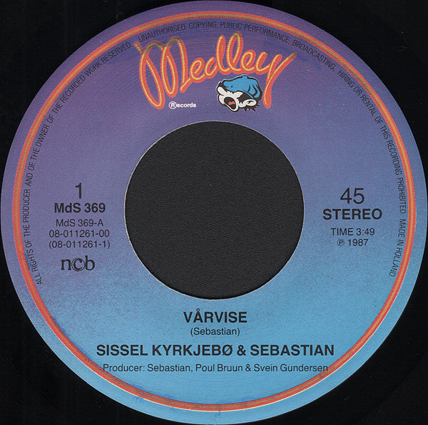 Sissel & Sebastian (5) : Vårvise / Summertime (7", Single)