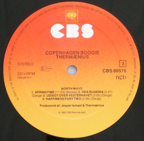 Pierre Dørge & Thermænius : Copenhagen Boogie (2xLP, Album)