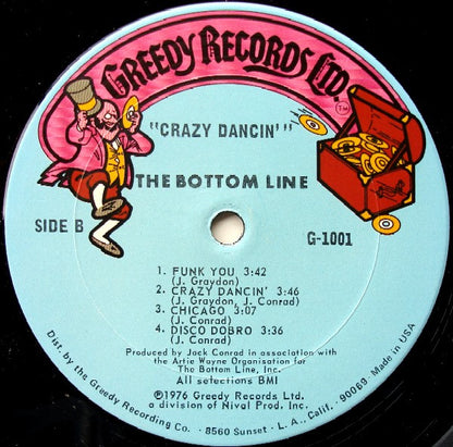 The Bottom Line : Crazy Dancin' (LP, Album)