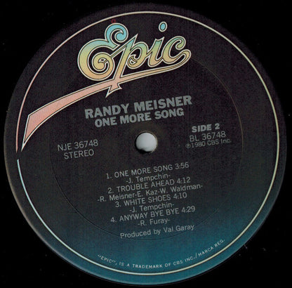 Randy Meisner : One More Song (LP, Album)