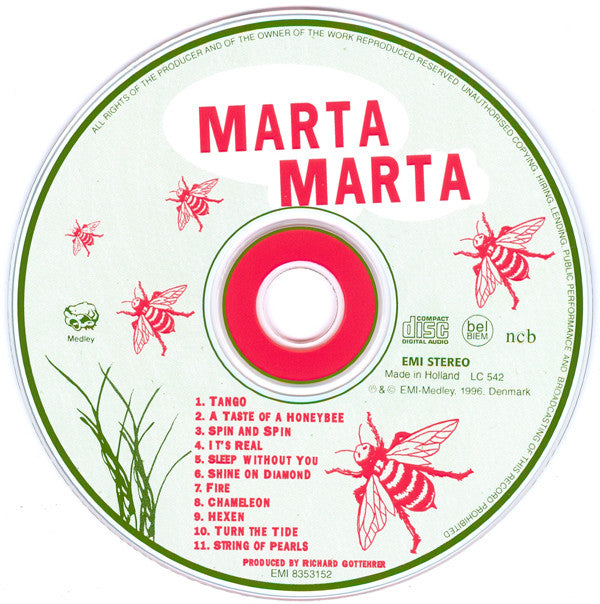 Marta Marta : Marta Marta (CD, Album)