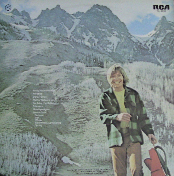 John Denver : Rocky Mountain High = La Grandiosidad De La Montaña (LP, Album, RE)