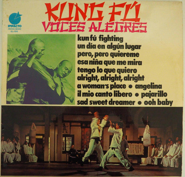 Voces Alegres : Kung Fú (LP, Comp, Mono)