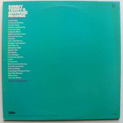 Sonny Terry & Brownie McGhee : California Blues (2xLP, Album, Comp, RM)