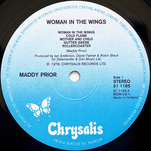 Maddy Prior : Woman In The Wings (LP, Album)