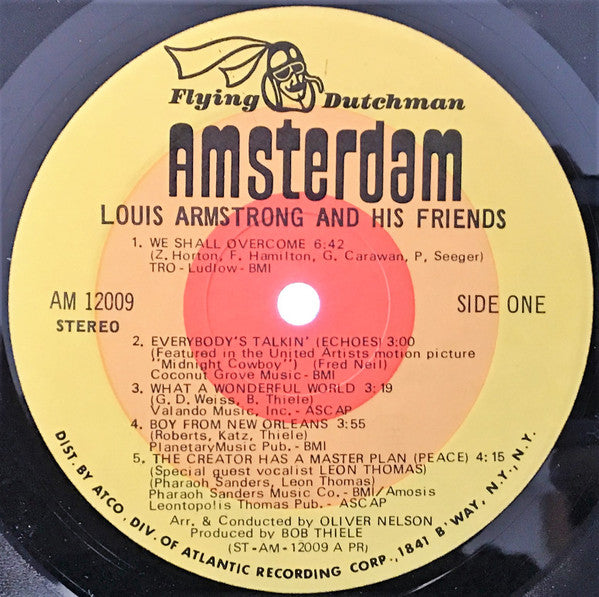 Louis Armstrong : And His Friends (LP, Album, Gat)