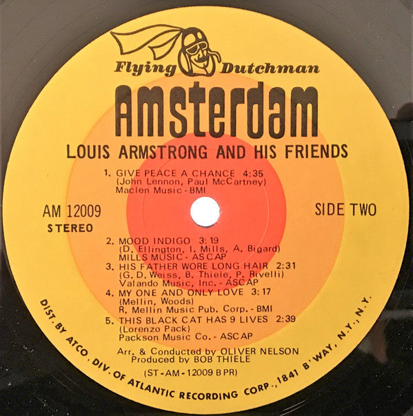 Louis Armstrong : And His Friends (LP, Album, Gat)