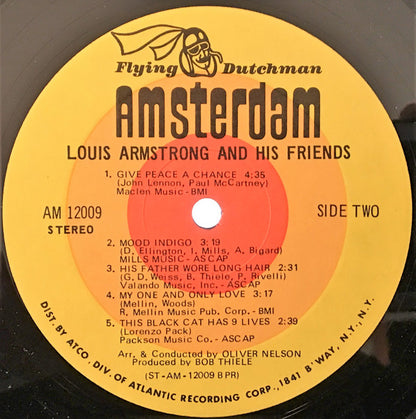 Louis Armstrong : And His Friends (LP, Album, Gat)