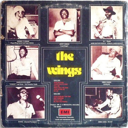 The Wings : Tribute To Spud Nathan (LP, Album)