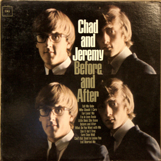 Chad & Jeremy : Before And After (LP, Album, Mono)