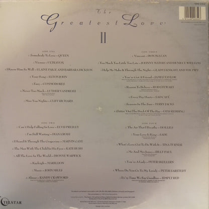 Various : The Greatest Love II (2xLP, Comp, RE, Spe)