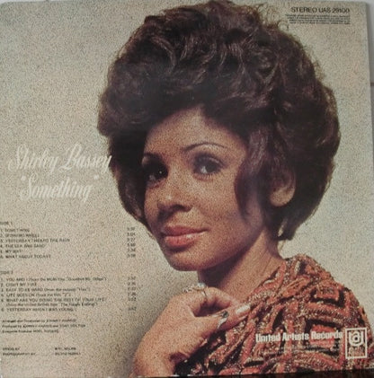 Shirley Bassey : Something (LP, Album)