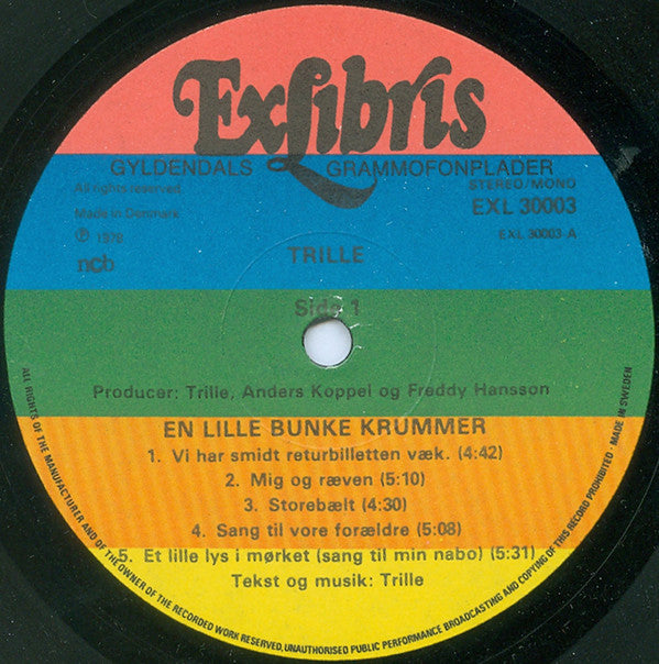 Trille : En Lille Bunke Krummer (LP, Album)