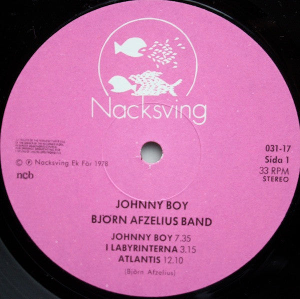 Björn Afzelius Band : Johnny Boy (LP, Album)