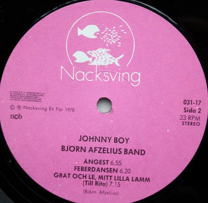 Björn Afzelius Band : Johnny Boy (LP, Album)