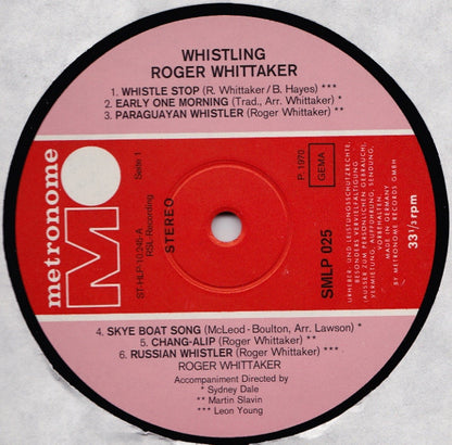 Roger Whittaker : Whistling Roger Whittaker (LP, Album)