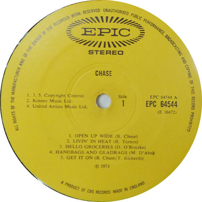 Chase (5) : Chase (LP, Album)