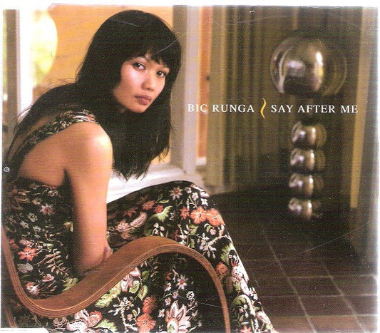 Bic Runga : Say After Me (CD, Single, Promo)