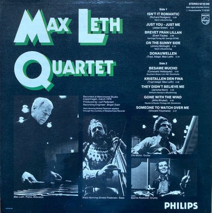 Max Leth Quartet : Max Leth Quartet (LP, Album)