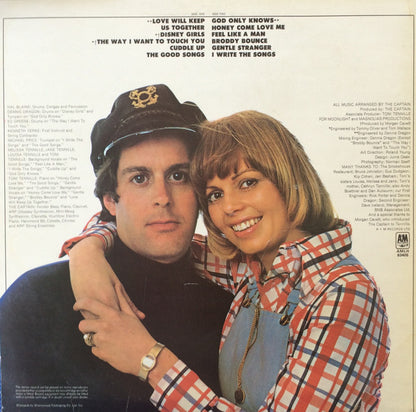 Captain And Tennille : Love Will Keep Us Together (LP, Album)