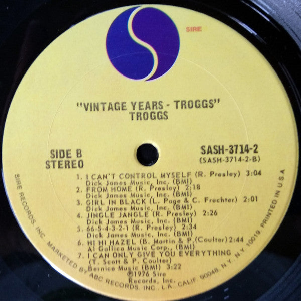 The Troggs : The Vintage Years (2xLP, Comp)