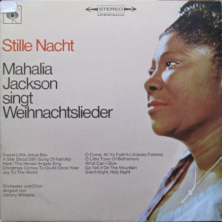 Mahalia Jackson : Stille Nacht - Mahalia Jackson Singt Weihnachtslieder (LP, Album, RE)