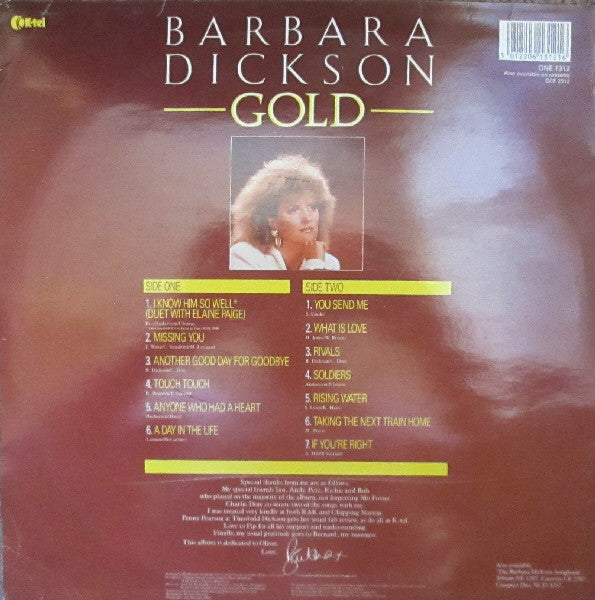 Barbara Dickson : Gold (LP, Album)