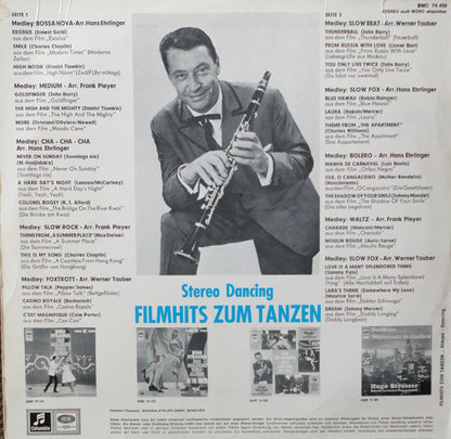 Hugo Strasser Und Sein Tanzorchester : Filmhits Zum Tanzen - Stereo-Dancing (LP, Album)